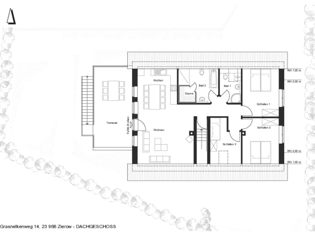 5-Bedroom Holiday Home In Zierow With Garden Exteriér fotografie